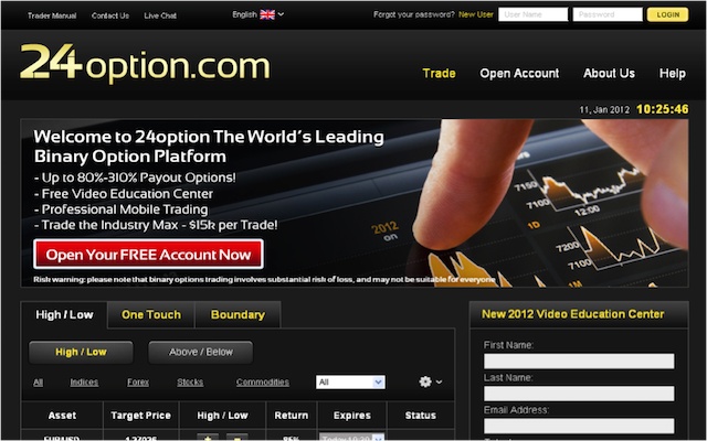 Binary options 24 nl